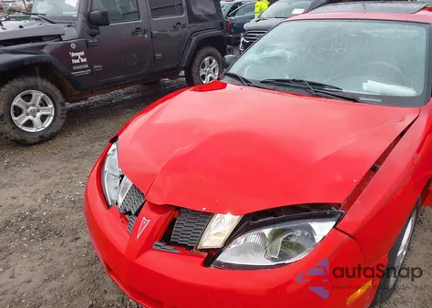 2003 Pontiac Sunfire из США, поврежденный, VIN 1G2JB12F137253883